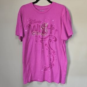 Disney Cruise Line Wish Rapunzel Pascal Pink Violet Short Sleeve Tee
